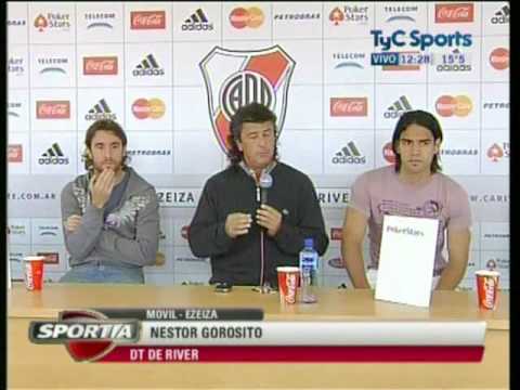 la discucion de gorosito con el periodista