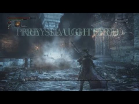 Bloodborne - Undead Giant (Cannon Giant) - Chalice Dungeon Boss Fight