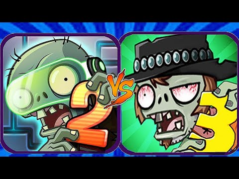 Plants Vs Zombies 2 Neon Mixtape Tour vs Plants Vs Zombies 3 Grass