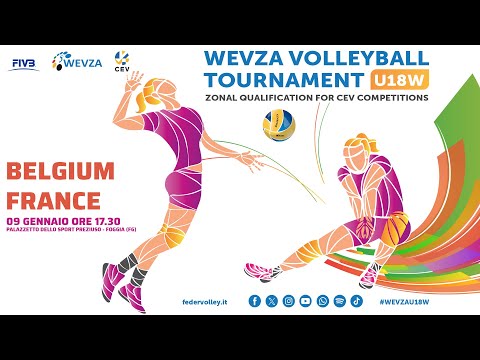 WEVZA U18W - BELGIUM vs FRANCE
