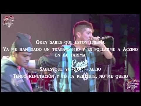 CHUTY vs ACZINO Batalla de exhibición LETRA