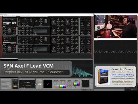 Harold Faltermeyer - Axel F Beverly Hills Cop - Prophet Rev 2 Synth Sounds