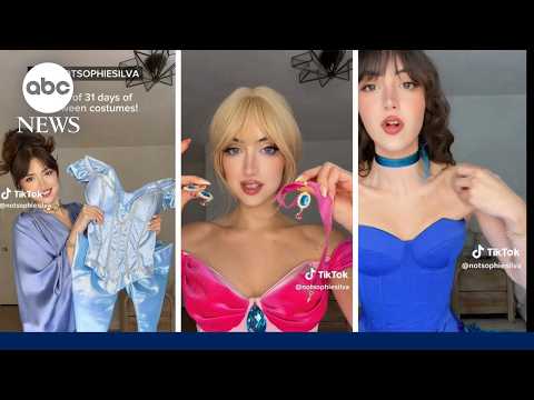 Creative, budget-friendly Halloween costumes from a fashion creator