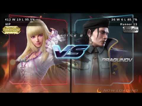 Runner13 (DRAGUNOV) vs HIP (LILI) Tekken Amultious
