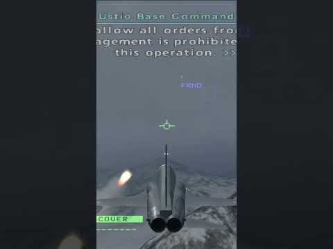Ace Combat Zero The Belkan War running on PCSX2 the PS2 emulator