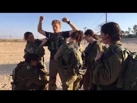 Conan training with the IDF live from Israel