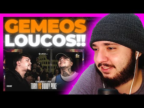 (DUELO DE GERAÇÕES DE GASTAÇÃO 😂😂) BUDDY POKE X TORVI - BATALHA DO COLISEU | REACT BAUEB