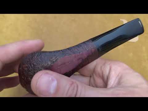 Pipa Savinelli Autograph sabbiata - Square - Filtro 6mm - SAVAUT53