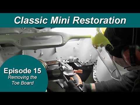 Classic Mini Restoration Episode 15 - Removing the Toe Board