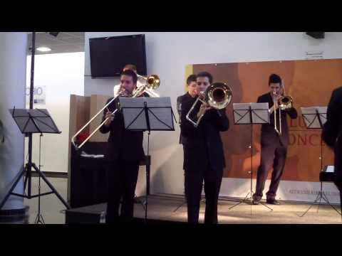 A duet for our time I mov, E. Ewazen. CSMA trombone choir