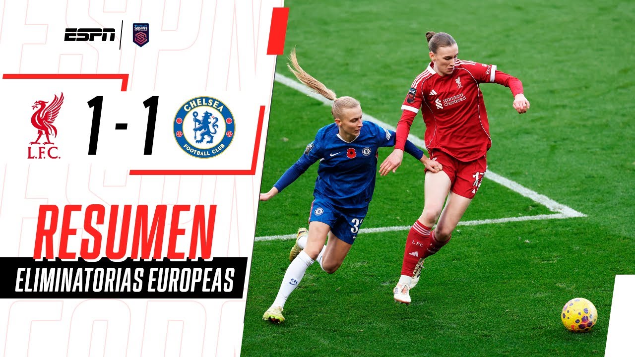 UN EMPATE QUE SIGUE ACRECENTANDO EL INCREÍBLE INVICTO DE LAS BLUES | Liverpool 1-1 Chelsea | RESUMEN