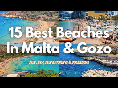 This Is What Malta’s Beaches REALLY Look Like | 15 Best Beaches in Malta & Gozo