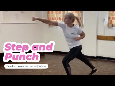 Fitness - Step and punch