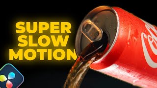 Davinci Resolve Optical Flow - SUPER SLOWMOTION