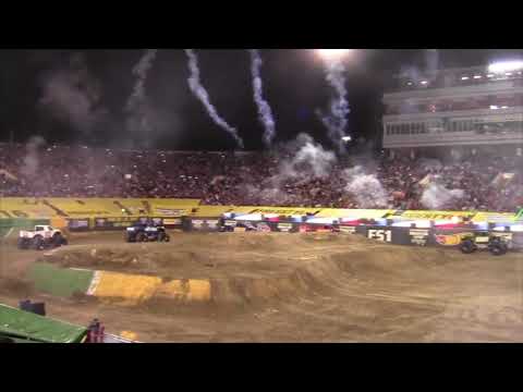 Monster Jam World Finals 17 2016 Military Armed Forces Freestyle Night Encore