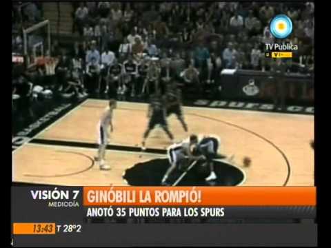 Visión Siete: Ginóbili la rompió