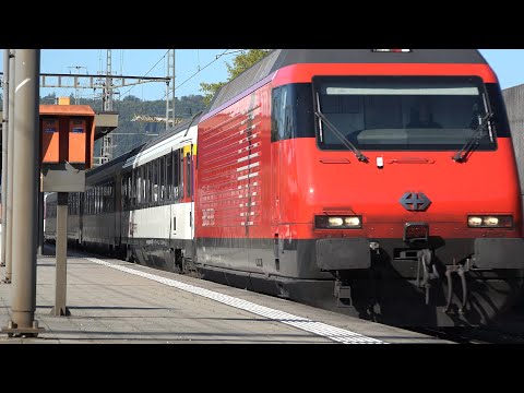 SBB Giruno und TGV Lyria in Gelterkinden
