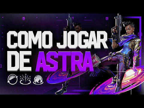 COMO JOGAR DE CONTROLADOR ASTRA VALORANT - COMO SMOKAR DE ASTRA