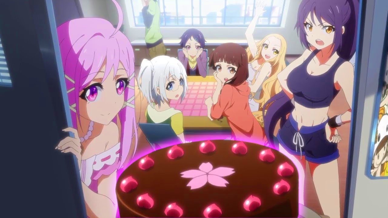 ELE COMEU UM BOLO MAGICO E AGORA TEM UM GRANDE HAREM NA ESCOLA! (Completo)