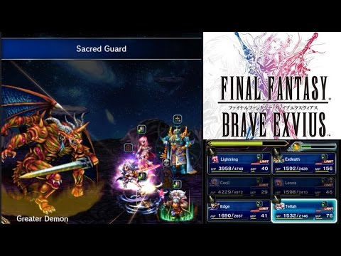 [Final Fantasy Brave Exvius] Trial Boss - Greater Demon
