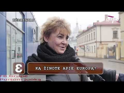 Klausimėlis - Ką žinote apie europą