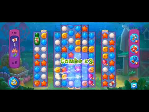 Fishdom Super Hard Level 9361 (with Double Lightning Boosters) @choraelmin