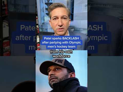 Patel sparks BACKLASH after partying with Olympic men's hockey team