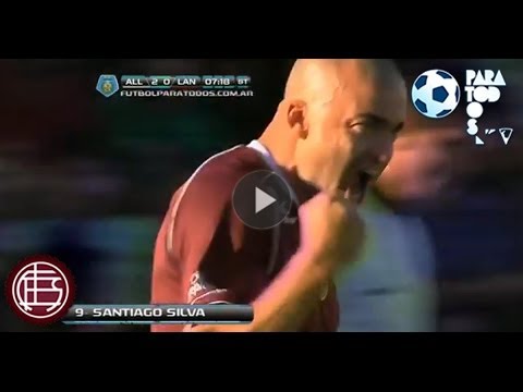 Gol de Silva. All Boys 2 Lanús 1. Fecha 16. Torneo Inicial 2013