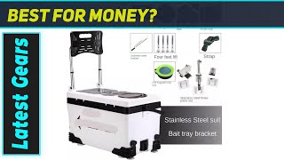 Fishing Tackle Organizer 36L: The Ultimate Angler's Seatbox