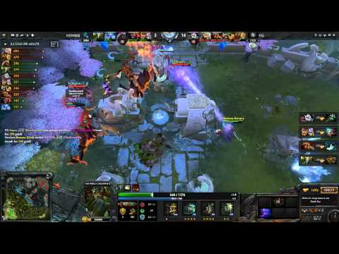 Vici Gaming Beating Newbee Game 1 | TI4 DOTA 2 Finals | DOTA 2 Highlights