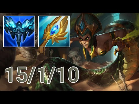 Cassiopeia Bot VS Aphelios | KR Master Patch 13.10