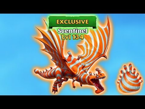 Scentinel (New Exclusive Snifflehunch) Titan Mode Max Level 134 | Dragons: Rise of Berk