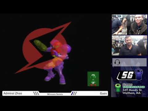 SG 20.10 SSBM - Admiral Zhao (Samus) vs. Guex (Yoshi) - Melee WSF