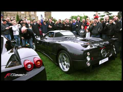 Ferrari Enzo v Pagani Zonda rev off