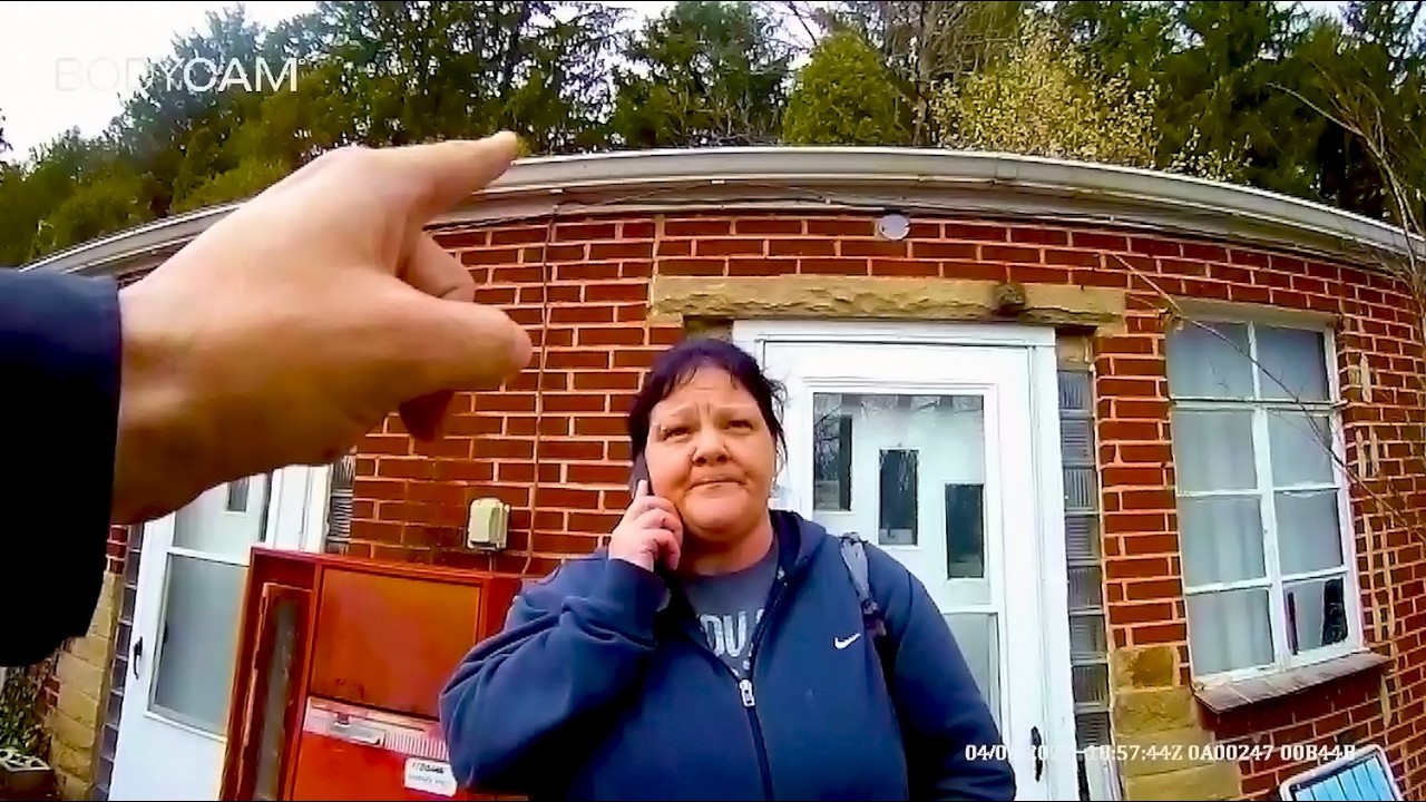 Karen Takes Down Officer Before Backup Arrives