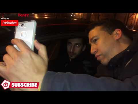 Arsenal 1-2 Östersunds | Henrikh Mkhitaryan Stops For Fans Outside Emirates Stadium!