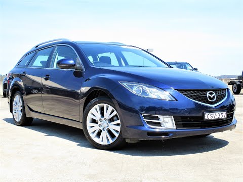 2008 Mazda 6 Classic Automatic Wagon in Blue  142,000KM Only $11999