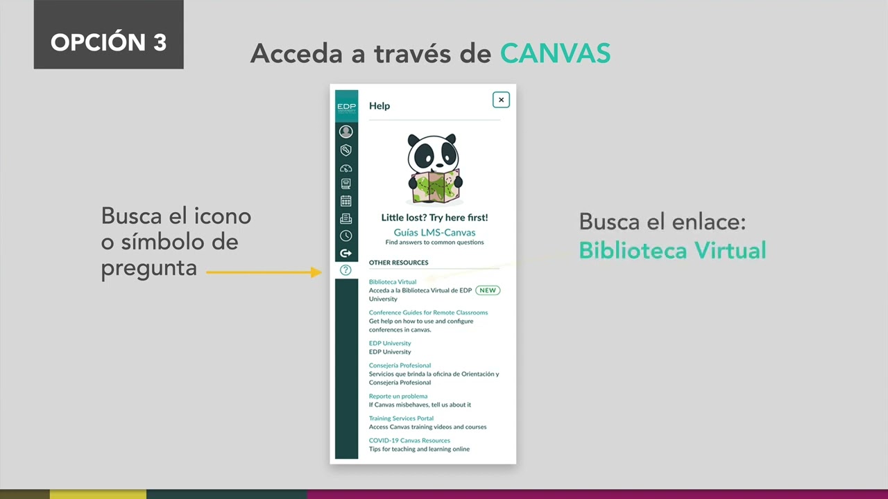 Video Tutorial Biblioteca Virtual EDP University