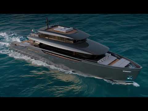 New SX120 - Sanlorenzo's largest-ever yacht in its crossover SX range