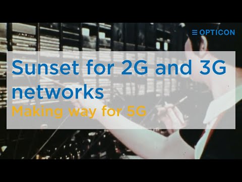 Sunset for 2G and 3G networks
