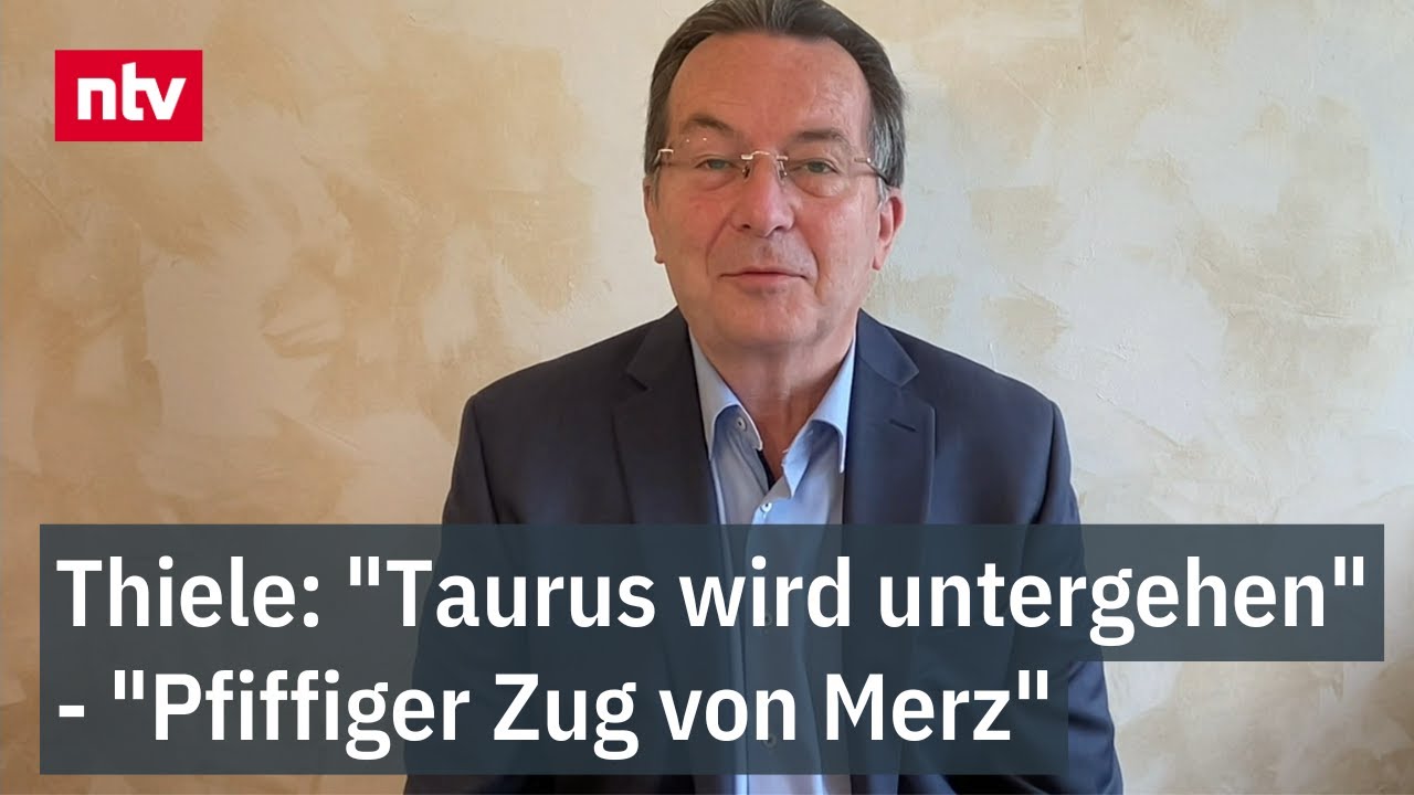 Thiele: "Taurus wird untergehen" - Militärexperte sieht "pfiffigen Zug von Merz"