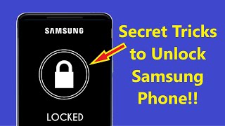 Secret Tricks to Unlock Samsung Phone If Forgot Password without losing data! - Howtosolveit