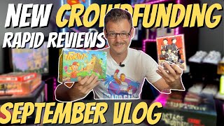 Monthly Roundup September 2022 - Kickstarter Solo Board Games