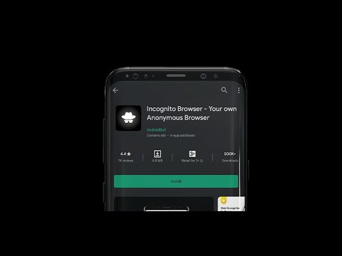 Incognito Browser - Go Private Video
