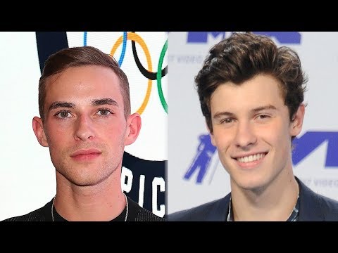 Adam Rippon Reveals CONNECTION With Shawn Mendes After Meeting