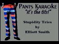 Elliott Smith - Stupidity Tries [karaoke]