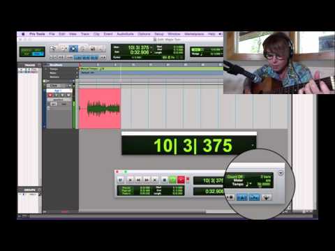 Pro Tools in PJ's - Recording Audio 2 - Intro to Playlists