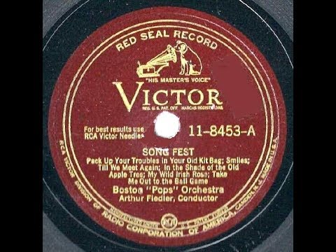 1942 Boston Pops - Song Fest medley