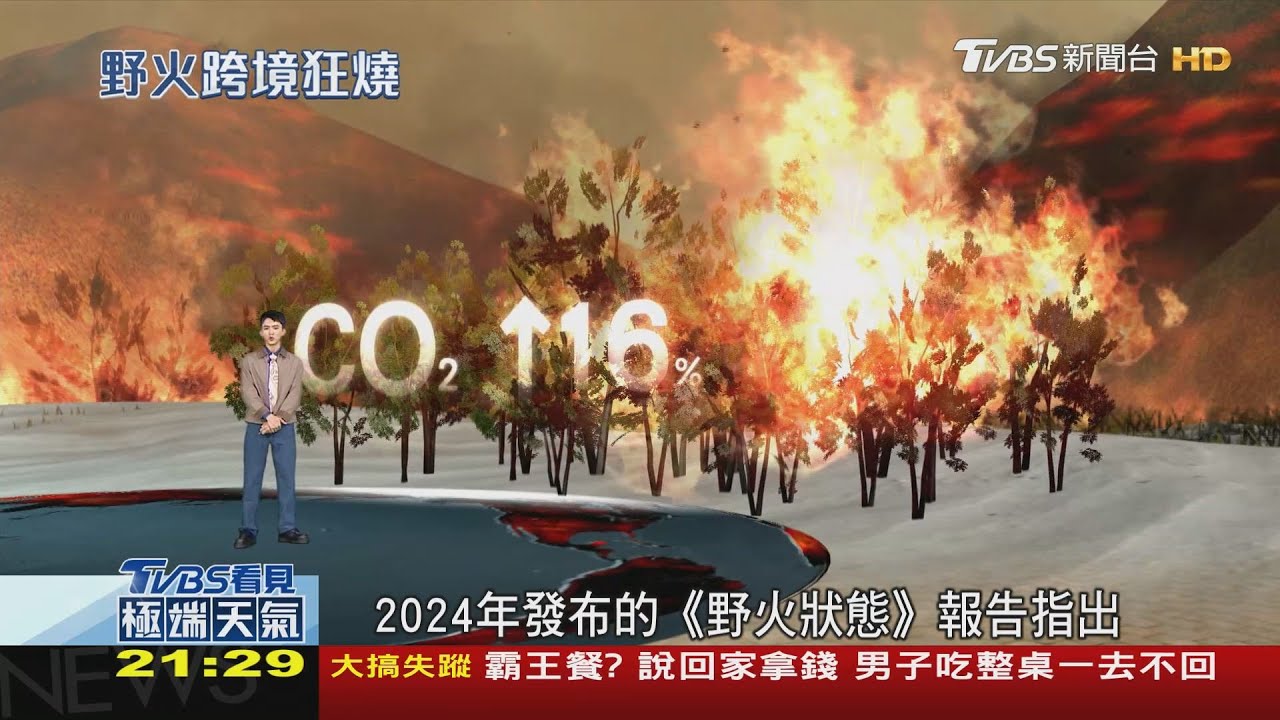 看見極端天氣/野火全球狂燒!極端高溫 助長星火燎原