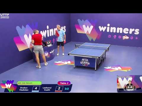 WINners CUP table 2  08.11 Zhukov Vladislav - Laskavyi Vasilii 20:45